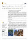 Research paper thumbnail of Geophysical Investigation at the Santa Chiara Church in Nardò (Southern Italy)