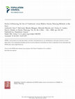 Research paper thumbnail of Factors Influencing the Use of Traditional versus Modern Family Planning Methods in Bas Zaire