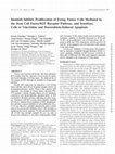 Research paper thumbnail of Imatinib Inhibits Proliferation of Ewing Tumor Cells Mediated by the Stem Cell Factor/KIT Receptor Pathway, and Sensitizes Cells to Vincristine and Doxorubicin-Induced Apoptosis