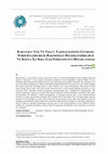 Research paper thumbnail of Evaluation of road transportation in terms of environmental sustainability and calculation of Konya province greenhouse gas emission