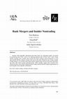 Research paper thumbnail of Bank Mergers and Insider Nontrading