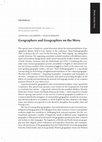 Research paper thumbnail of T﻿﻿he cosmopolitan geographer’s dilemma