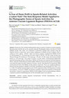 Research paper thumbnail of Is Fear of Harm (FoH) in Sports-Related Activities a Latent Trait? The Item Response Model Applied to the Photographic Series of Sports Activities for Anterior Cruciate Ligament Rupture (PHOSA-ACLR)