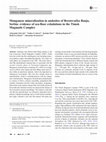 Research paper thumbnail of Manganese mineralization in andesites of Brestovačka Banja, Serbia: evidence of sea-floor exhalations in the Timok Magmatic Complex