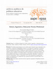 Research paper thumbnail of Género, ingeniería y educación técnica profesional