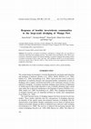 Research paper thumbnail of Response of benthic invertebrate communities to a land use gradient in tropical highland streams in Nigeria