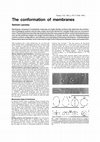 Research paper thumbnail of The conformation of membranes