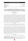 Research paper thumbnail of Ibn Ata Allah al-Iskandari and al-Hikam al-‘Ata’iyya in the Context of Spiritually-Oriented Psychology and Counseling