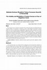 Research paper thumbnail of Mutluluk Korkusu Ölçeği’nin Türkçe Formunun Geçerlik ve Güvenirliği