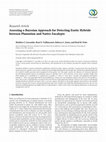 Research paper thumbnail of Assessing a Bayesian Approach for Detecting Exotic Hybrids between Plantation and Native Eucalypts