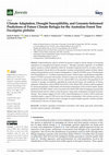 Research paper thumbnail of Climate Adaptation, Drought Susceptibility, and Genomic-Informed Predictions of Future Climate Refugia for the Australian Forest Tree Eucalyptus globulus