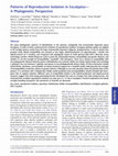 Research paper thumbnail of Patterns of Reproductive Isolation in<i>Eucalyptus—</i>A Phylogenetic Perspective