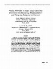 Research paper thumbnail of Neural Networks: Using a Game Theoretic Derivative for Minimizing Maximal Errors and Designing Network Architecture