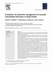 Research paper thumbnail of Evaluation of syndromic management of sexually transmitted infections in Saudi Arabia