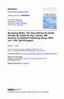 Research paper thumbnail of Murdering Myths: The Story Behind the Death Penalty. By Judith W. Kay (Lanham, Maryland: Rowman and Littlefield, 2005, 209pp $24.95 pb)