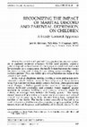 Research paper thumbnail of Recognizing the Impact of Marital Discord and Parental Depression on Children: A Family-Centered Approach