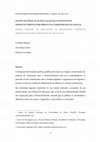 Research paper thumbnail of Políticas públicas de educação em contextos em desenvolvimento percebidas na complexidade do glocal