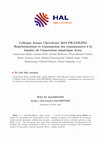 Research paper thumbnail of Colloque Jeunes Chercheurs 2019 PRAXILING Représentations et transmission des connaissances à la lumière de l'innovation numérique Actes