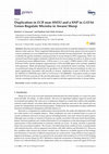 Research paper thumbnail of Duplication in ECR near HMX1 and a SNP in GATA6 Genes Regulate Microtia in Awassi Sheep