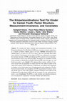 Research paper thumbnail of The Körperkoordinations Test Für Kinder for Iranian Youth: Factor Structure, Measurement Invariance, and Covariates