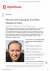 Research paper thumbnail of (2023/12/8) Interview: Memory and Cultscapes of Conflict Obelisks of China – Berliner Antike-Blog