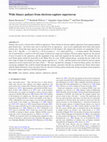 Research paper thumbnail of Wide binary pulsars from electron-capture supernovae