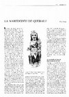 Research paper thumbnail of La Marededéu de Queralt