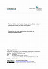 Research paper thumbnail of Comparison of three types of dry electrodes for electroencephalography