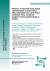 Research paper thumbnail of Influence of reported study design characteristics on intervention effect estimates from randomised controlled trials: combined analysis of meta-epidemiological studies