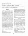 Research paper thumbnail of Effects of supplementing concentrates differing in carbohydrate composition in veal calf diets: II. Rumen development