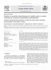 Research paper thumbnail of Synthèse et propriétés photochimiques de modèles imides et amides contenant des structures norbornadiènes pentaméthylés