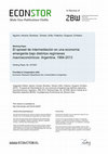 Research paper thumbnail of El spread de intermediación en una economía emergente bajo distintos regímenes macroeconómicos: Argentina, 1994-2013