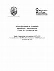 Research paper thumbnail of Bank competition in Argentina: 1997-1999