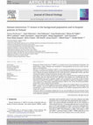 Research paper thumbnail of Human enterovirus 71 strains in the background population and in hospital patients in Finland