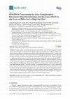 Research paper thumbnail of EPA/DHA Concentrate by Urea Complexation Decreases Hyperinsulinemia and Increases Plin5 in the Liver of Mice Fed a High-Fat Diet