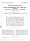 Research paper thumbnail of Is there a role for fatty acids in early life programming of the immune system?