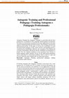 Research paper thumbnail of Autogenic Training and Professional Pedagogy