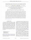 Research paper thumbnail of Testing left-right symmetry with an inverse seesaw mechanism at the LHC