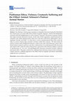 Research paper thumbnail of Posthuman Ethics, Violence, Creaturely Suffering and the (Other) Animal: Schnurre’s Postwar Animal Stories