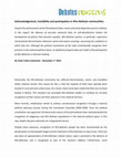 Research paper thumbnail of Acknowledgement, invisibility and participation in Afro-Bolivian communities