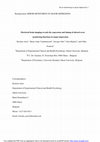 Research paper thumbnail of Electrical brain imaging reveals the expression and timing of altered error monitoring functions in major depression