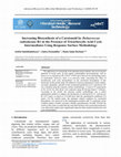 Research paper thumbnail of Increasing Biosynthesis of Carotenoid by Deinococcus radiodurans R1 in the Presence of Tricarboxylic Acid Cycle Intermediates Using Response Surface Methodology