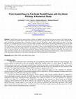 Research paper thumbnail of From Scaled-Down to Full-Scale Rockfill Dams with Dry-Stone Pitching: A Numerical Study