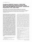 Research paper thumbnail of Combining PARAFAC Analysis of HPLC-PDA Profiles and Structural Characterization Using HPLC-PDA-SPE-NMR-MS Experiments: Commercial Preparations of St. John's Wort