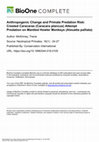 Research paper thumbnail of Anthropogenic Change and Primate Predation Risk: Crested Caracaras (<i>Caracara plancus</i>) Attempt Predation on Mantled Howler Monkeys (<i>Alouatta palliata</i>)