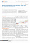 Research paper thumbnail of Research of state-of-art in education, music and musical education in Brazil