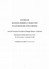 Research paper thumbnail of Estudios de filología moderna y traducción en lo inicios del nuevo milenio