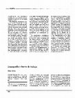 Research paper thumbnail of Demografia y fuerza de trabajo. Sanchez - albornoz n (compilador). Poblacion y mano de obra en america latina. Madrid, alianza editorial, 1985, 326 p