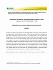 Research paper thumbnail of Development and Diffusion of Improved Sorghum Cultivars in India: Impact on Growth and Variability in Yield