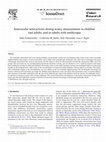 Research paper thumbnail of Interocular interactions during acuity measurement in children and adults, and in adults with amblyopia